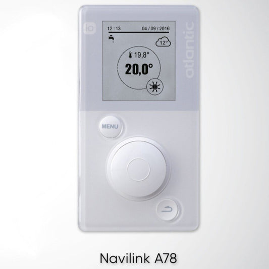 ATLANTIC kambario termostatas Navilink A78 belaidis