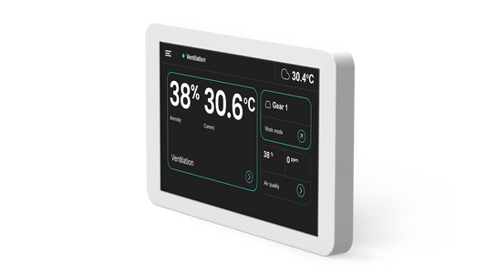 OXYGEN LCD SimpleTouch pultas su WiFi ir Bluetooth, baltas