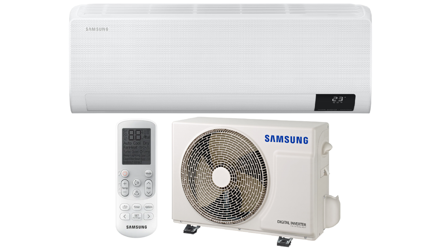Samsung Nordic Windfree  2.5/3.2 kW oro kondicionierius šilumos siurblys , šildo prie -30