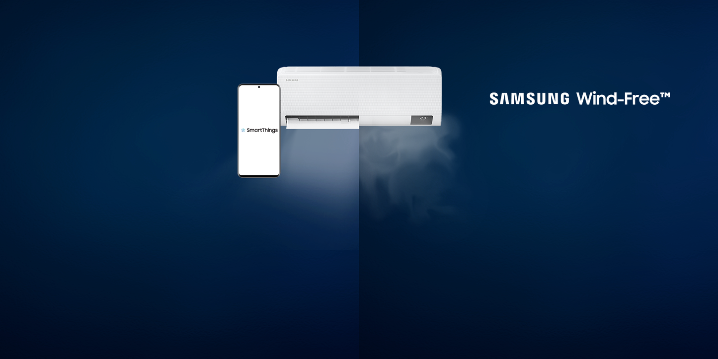 Samsung Nordic Windfree  2.5/3.2 kW oro kondicionierius šilumos siurblys , šildo prie -30