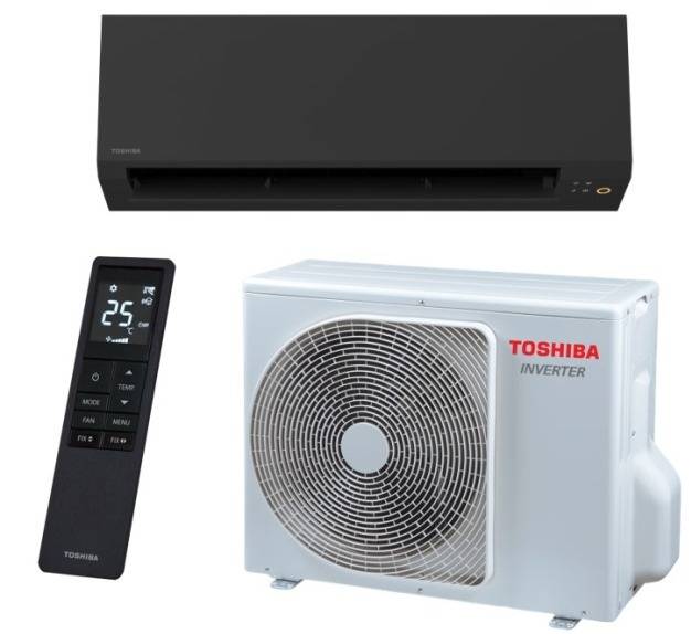 Šilumos siurblys oras-oras Toshiba Polar + Black 2,8/3,2 kW