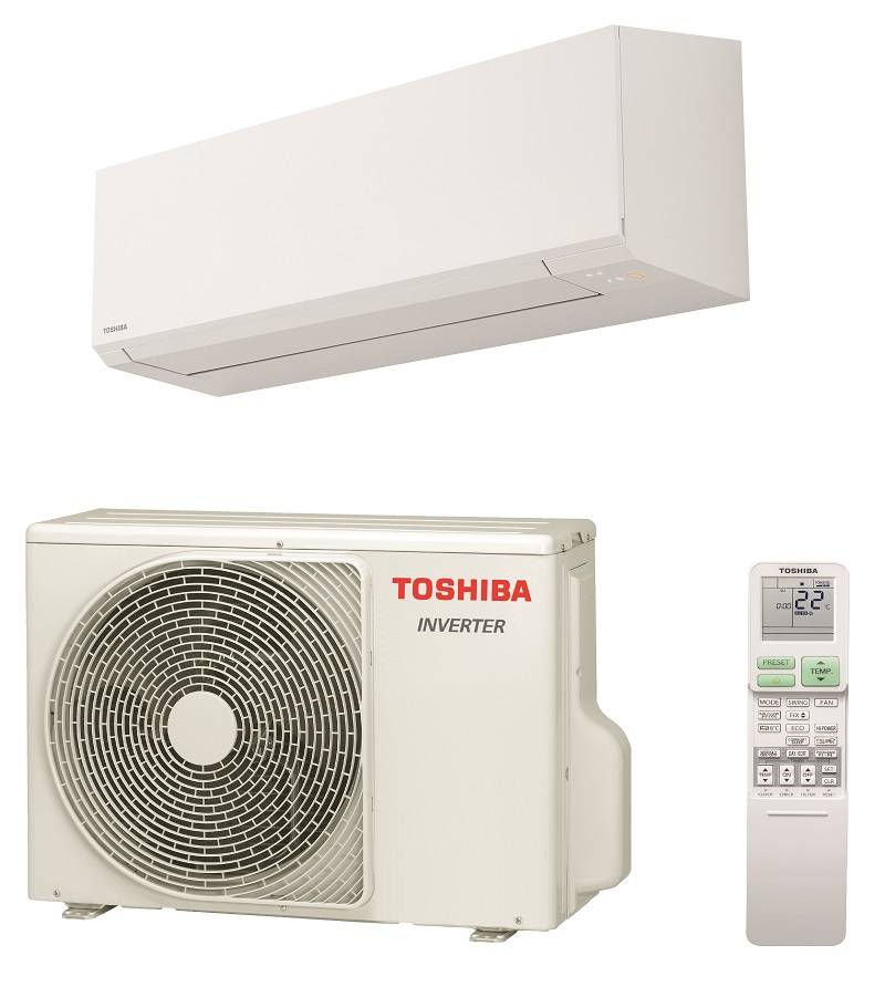 Šilumos siurblys oras-oras Toshiba Polar White 3,5/4,2 kW