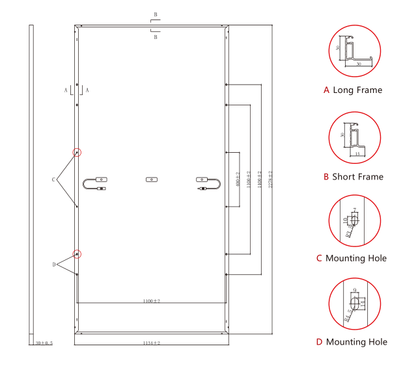 Saulės moduliai JW-HD144N-585W Jolywood N-type Bifacial Mono stiklas-stiklas