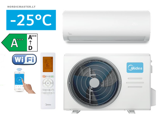 Midea Xtreme Save oro kondicionierius 2.6/2.93 kW, -25°C