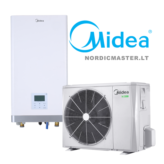 Šilumos siurblys oras/vanduo Midea M-THERMAL ARCTIC 4.25 KW