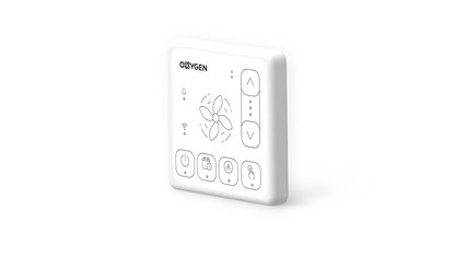 OXYGEN Easy pultas rekuperatoriui su WiFi ir Bluetooth baltas