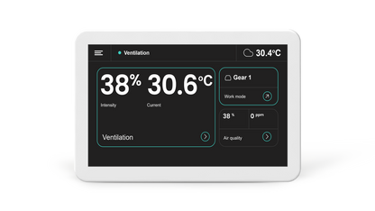 OXYGEN LCD SimpleTouch pultas su WiFi ir Bluetooth, baltas